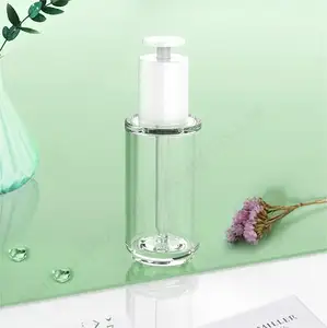 Luxury New Design OEM ODM Dropper Bottle For Skincare Cosmetic Packaging PET Heavyweight Bottle For Face Care Oil Dropper