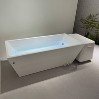 Baignoire à glace, baignoire froide en acrylique pour l'extérieur, cryothérapie, thérapie par l'eau froide, baignoire à glace