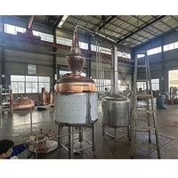 Nouveau design équipement de distillation d'huile essentielle machine d'extraction de distillateur d'huile essentielle d'herbe de cuivre pour le safran roase