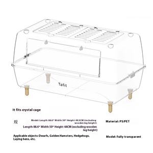 <span class=keywords><strong>Cage</strong></span> de <span class=keywords><strong>hamster</strong></span> en acrylique Tafit de 88cm pour <span class=keywords><strong>hamster</strong></span> nain, <span class=keywords><strong>hamster</strong></span> syrien avec vue entièrement transparente, petite maison de <span class=keywords><strong>hamster</strong></span> pour animaux de compagnie - Product Image 6