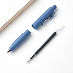 Mini Little Fat Ding Stylo gel personnalisé, stylo publicitaire, stylo à écriture fluide, stylo à signature à bouton-poussoir, stylo d'entraînement, Apparence - Product Image 6