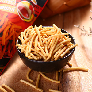 Aperitivos asiáticos al por mayor, aperitivos exóticos, mezcla tailandesa, tiras crujientes, tiras de camarones, sabor a pollo picante/Original 60g - Product Image 4