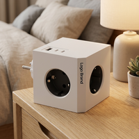 Nouvelle prise cube de style simple, charge rapide PD20W avec USB et 2 ports TYPE-C, maison intelligente compacte et attrayante, KC Allemagne/Corée