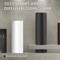 Diffuseur d'huiles essentielles intelligent Rad-2 à détection radar, sans eau, avec capteur de mouvement, à brancher sur prise murale, pour hôtel