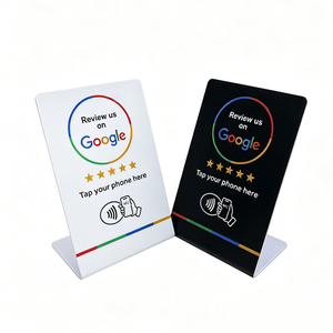 Tarjeta NFC de PVC de 13.56Mhz para Redes Sociales, Soporte NFC Mini Personalizado para Reseñas de Google - Product Image 1