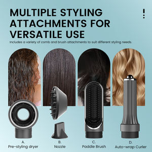 PRITECH 5-in-1 BLDC Heißluft-Styler Volumen-Airstyler Stylingbürste Professioneller Hochgeschwindigkeits-Haartrockner mit 110.000 U/min - Product Image 4