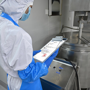 Stylo pointe-bille à sonde métallique pour entrepôt alimentaire, en alliage d'aluminium, avec clip pour tablette d'écriture, certifié BRC IFS, visite d'audit d'usine - Product Image 1