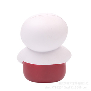 Pu Foam White Doll Fidget Toy Slow <b>Rebound</b> Stress Relief Cartoon Decor Unisex 5 To 7 Years - Product Image 5