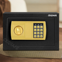 CEQSAFE Hot Sale Mini-Safe mit Schlüssels chloss und elektronischem Digital schloss Stahl material Safe Cash Box