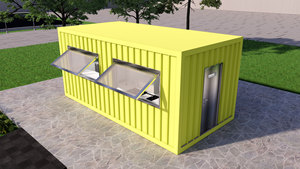 20ft đúc sẵn thức ăn nhanh mini di động <span class=keywords><strong>container</strong></span> cà phê nhà thiết kế hiện đại ngoài trời <span class=keywords><strong>container</strong></span> cửa hàng bật lên - Product Image 2