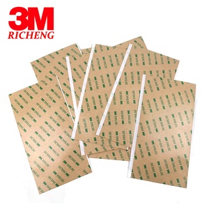 Cinta Adhesiva de Doble Cara Impermeable 3M 300LSE 9495, Cinta Transparente de PET de 147 mm x 294 mm - Product Image 3