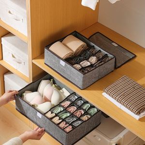 Boîte de rangement multifonctionnelle pour vêtements, de haute qualité, pliable, pour sous-vêtements et chaussettes, avec couvercle - Product Image 5