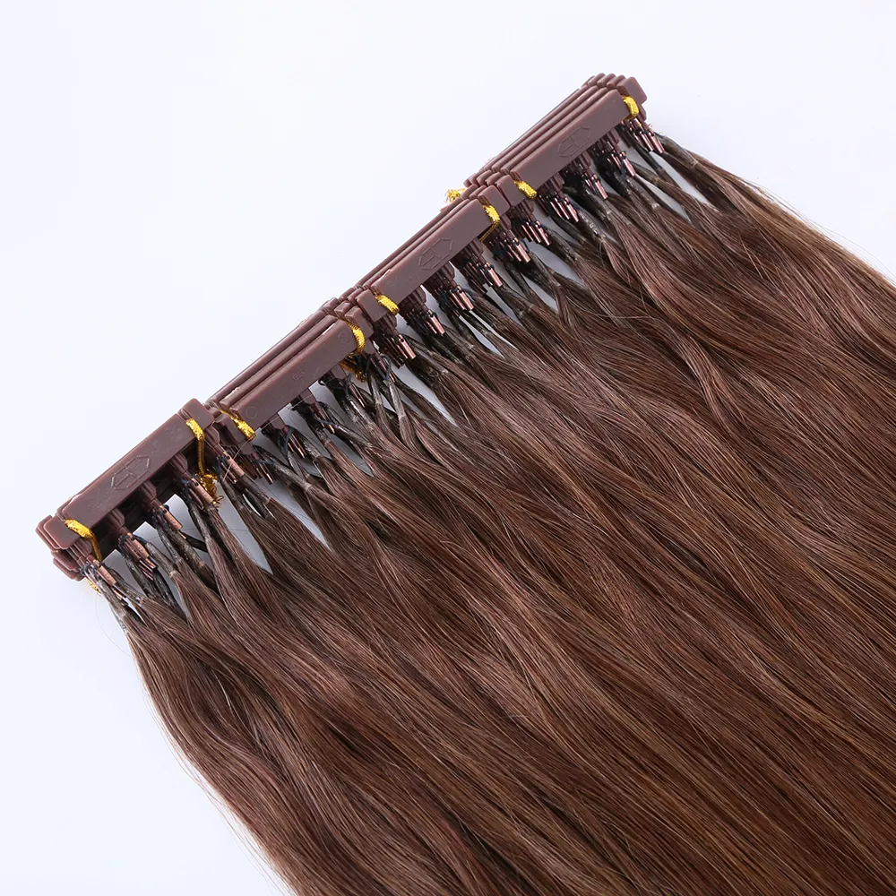 TopElles-Extensión de cabello 6d, 20 filas, 100g, color personalizado y al este de instalar