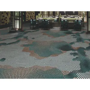 海马地毯工厂供应商印刷尼龙墙到墙走廊酒店地毯