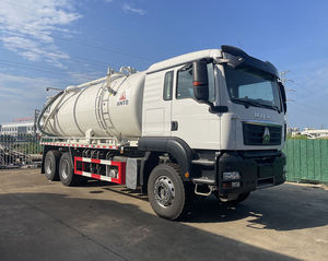 Camión de Limpieza de Alcantarillado Diésel con Dirección Izquierda Euro2 <span class=keywords><strong>Vicam</strong></span> Sewer Howo 6X4 400HP, Camión Remolque de Servicio Pesado para Vacío de Tanques Sépticos - Product Image 5