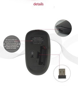 Chế Độ Kép Mỏng (BT 4.0 + USB) Chuột BT Không Dây 2.4GHz Cho Máy Tính Xách Tay/iPad/MacBook/PC/Điện Thoại - Product Image 6