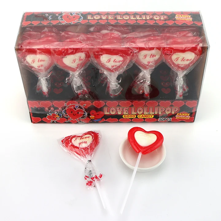 rose flower lollipop