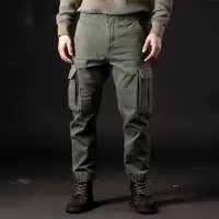 989Zé ENZO Mens Cargo Combat Jeans Elasticated Waist Cuffed Trousers  Joggers EZ427 Beige 30  Amazoncouk Fashion