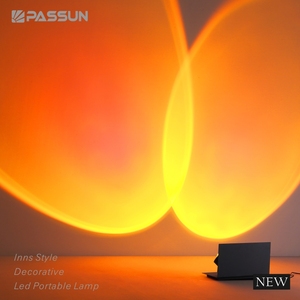 Lámpara de pie LED portátil para estudio, diseños de puesta de sol - Product Image 4