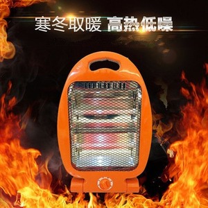 Dual Quartz Tube Heater Fast Heating Electric Heater For Home Use 11-20 Sqm Orange Green Design - Product Image 4