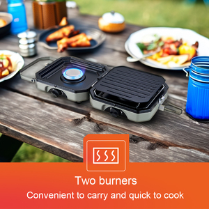 Estufas <span class=keywords><strong>de</strong></span> <span class=keywords><strong>Gas</strong></span> <span class=keywords><strong>de</strong></span> hierro fundido <span class=keywords><strong>de</strong></span> nuevo diseño, hornos integrados multifunción, encendido piezoeléctrico, restaurante al aire libre, estufa <span class=keywords><strong>de</strong></span> <span class=keywords><strong>Gas</strong></span> <span class=keywords><strong>de</strong></span> dos quemadores - Product Image 4