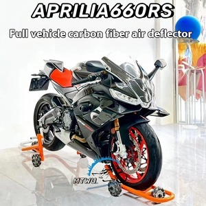Apulia RS660 Modification de brasage en Fiber de carbone coque de voiture entière avec garde-boue avant culbuteur arrière aile d'air fixe-carbone sec - Product Image 4