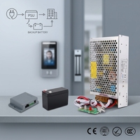Fuente de Alimentación SC-120-12 de 120W con Cargador de Batería 13.8V 8A para CCTV y Control de Acceso