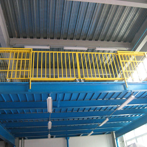 Tùy chỉnh q235b kim loại tầng lửng gác mái Kệ gác xép nền tảng thép kho văn phòng nhiệm vụ nặng nề tầng lửng Hệ thống kệ - Product Image 4