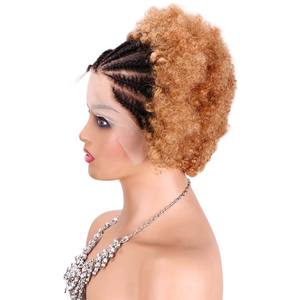 <span class=keywords><strong>Precio</strong></span> de Fábrica para Peluca de Cabello Virgen Brasileño Marrón Oscuro/Claro Pre-Desplumado 100% Cabello Humano para Mujer con Frente de Encaje HD - Product Image 4