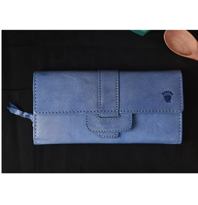 Genuine Leather Womens Wallet Compact Bi Fold Design Card Holder Cash Organizer Stylish Daily <b>Purse</b> - Product Image 2