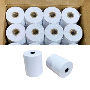 Muestra Gratuita de Rollo de Papel Térmico de Alta Calidad 80 x 80 para Caja Registradora, Papel de Recibo Térmico 3 1/8 para POS, Cajero Automático, Banco - Product Image 1