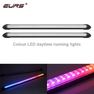 Feux de jour LED DRL ultra lumineux blanc/jaune avec fonction de clignotant séquentiel IP67 Bande LED DRL flexible - Product Image 3