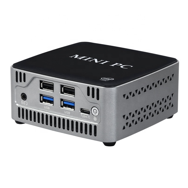 HelorPC Mini PC I5 I7 11 Gen 1135G7 1165G7 DDR4 H-D 2LAN USB Home Personal Computer for Games