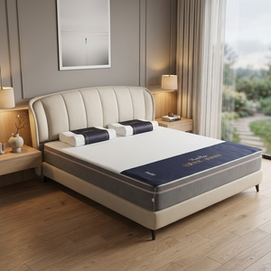 Dites adieu aux murs durs! Cadre de lit à dossier rembourré avec un tissu doux pour la peau qui ne s'enfoncerait pas dans votre taille. - Product Image 3