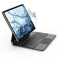 Nouveau boîtier sans fil Bt Trackpad clavier magnétique magique pour Apple Ipad Pro 12.9 pouces 2020 / 2021 /2018
