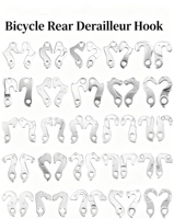 Support de dérailleur arrière en aluminium pour vélos de montagne et de route, crochet universel pour dérailleur, support de dérailleur de vélo