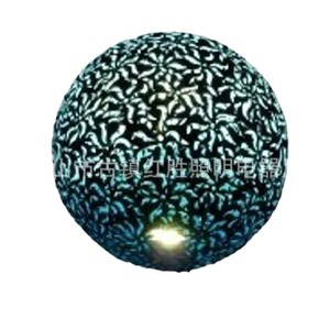 Aluminum Alloy Hollow Sphere <b>Landscape</b> <b>Light</b> Ip65 Multi Color Motif <b>Lights</b> - Product Image 3