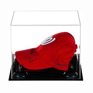 Chất lượng tốt trong suốt Sliver gương <span class=keywords><strong>acrylic</strong></span> hat tổ chức cho trang trí <span class=keywords><strong>acrylic</strong></span> bóng chày bóng rổ hat hiển thị trường hợp - Product Image 4