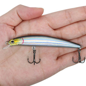 Pesca subacquea personalizzata 1 pezzo ABS 108mm 11.5g che affondano esche artificiali pesca esca Minnow per trespolo - Product Image 4