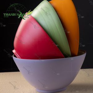 ชามไม้ไผ่สีม่วงสำหรับห้องครัวและรับประทานอาหารหรูหราอเนกประสงค์ปรับแต่งได้ - Product Image 5