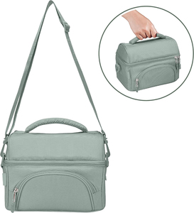 Không thấm nước Takeaway xúc Phạm trẻ em ăn trưa Hộp túi nhiệt Dã Ngoại Cooler bữa ăn Túi - Product Image 3