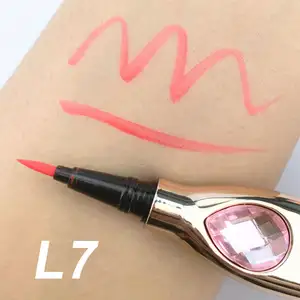 Benutzer definierte Private Label Eyeliner Pen Hot Sell Langlebiger wasserdichter Glitter Shape Eyeliner