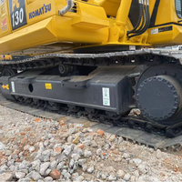 Excavatrice d'occasion Komatsu PC130 de 13 tonnes, de bonne qualité, meilleur prix, excavatrice d'occasion en stock