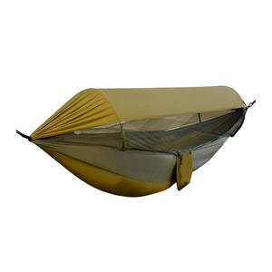 GARIDA Portable 70D Nylon Parachute Double Arbre de Couchage <span class=keywords><strong>Hamac</strong></span> <span class=keywords><strong>avec</strong></span> <span class=keywords><strong>Moustiquaire</strong></span> <span class=keywords><strong>et</strong></span> Bâche <span class=keywords><strong>Hamac</strong></span> Camping Extérieur GCHH-015 - Product Image 1