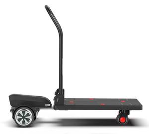 भंडारण ओएम अनुकूलन योग्य मंच संरचना के लिए नई स्थिति चार पहिया फ्लैट इलेक्ट्रिक ट्रॉली आउटडोर लॉजिस्टिक्स हैंडकार्ट - Product Image 2
