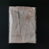 Sac Transparent personnalisé Opp, emballage en plastique auto-adhésif pour t-shirt et vêtements, sac de rangement Transparent, lot