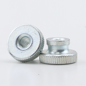 Écrous moletés à main haute résistance en acier inoxydable/acier au carbone, zingués noir, pour serrage manuel M2-M10 - Product Image 3