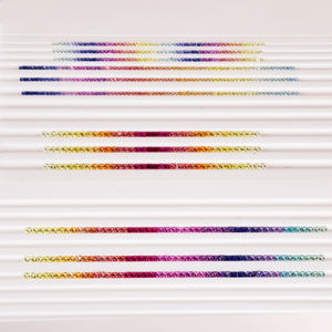 พลอยสังเคราะห์สีรุ้งแบบหลวมพลอยรูปสี่เหลี่ยมจัตุรัสตัดเป็นคอรันดัมสำหรับทำเครื่องประดับ - Product Image 1