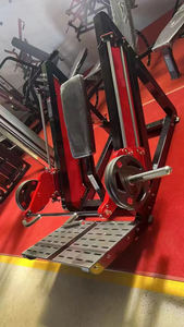 Nuevo ESTILO DE USO COMERCIAL máquina de gimnasio T Bar Row mejor equipo de gimnasio Biceps <span class=keywords><strong>Curl</strong></span> brazo Placa cargada Lineal Rower Backpull Trainer - Product Image 4