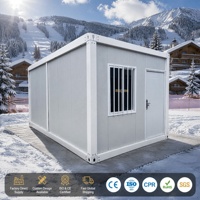 Nuevo Diseño de Casa Portátil de 20 pies, Reubicable, Ecológica, con Estructura de Acero y Paneles Sándwich, para Caseta de Seguridad, Clínica Médica